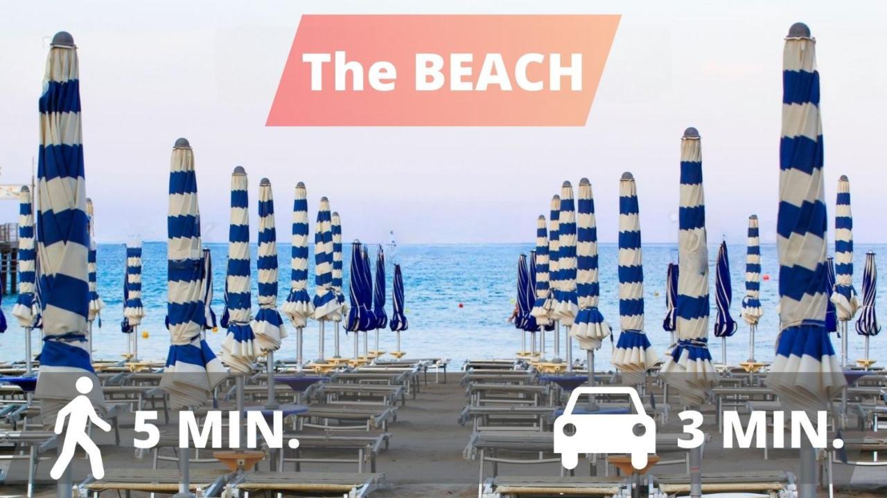 Vista Mare & 300Mt Da Spiaggia Con Freeparking E Ac Laigueglia Exterior foto